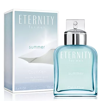 CK summer 永恆男性淡香水2014夏季限量版(100ml)-送品牌針管
