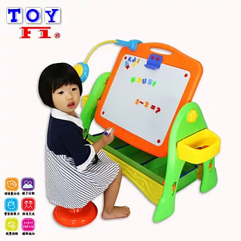 【Toy F1】小型學習桌～多功能兒童投影磁性畫板無