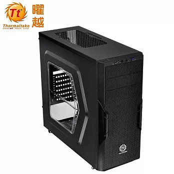 Thermaltake 曜越 Versa H22中直立式開窗電腦機殼黑色