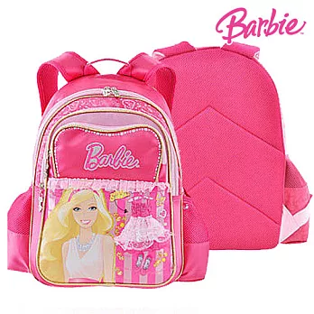 芭比Barbie 魔力甜心學生書包-桃紅