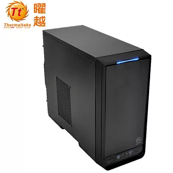 Thermaltake 曜越 URBAN S1 中直立式電腦機殼黑色