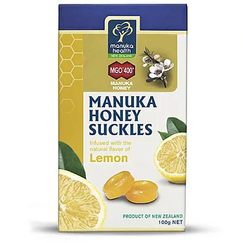 85折★紐西蘭Manuka Health 蜂蜜潤喉糖100g (檸檬口味)