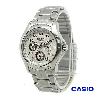 【CASIO卡西歐】 EDIFICE 三環時尚錶 EF-317D-7A
