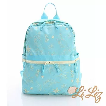 【LiLiz】莉思手作風格 第凡內早餐系列 雙肩後背包