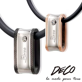 DECO X MASSA-G系列【珍愛印記】鍺鈦對鍊45cm+45cm