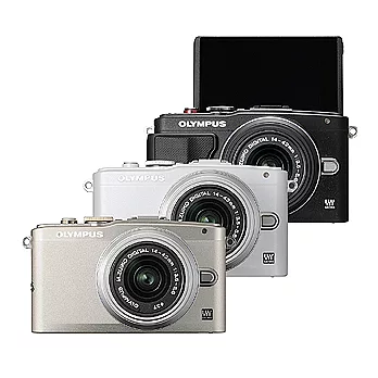 【OLYMPUS】E-PL6+14-42mmEZ電動鏡組(公司貨)+SDHC32G+專用相機包+大吹球清潔組+專用拭鏡筆-銀色