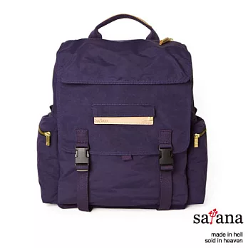 satana - 城市遊俠旅行後背包 - 紫色
