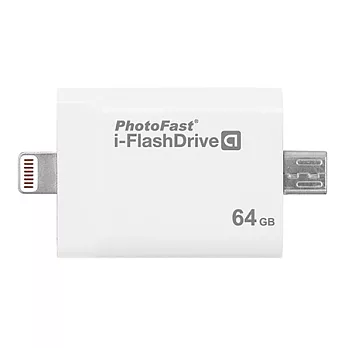 PhotoFast i-FlashDrive(A) 雙頭龍 iOS/Android 隨身碟 64G