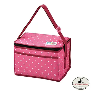 【日本鹿牌】保冰袋6L-粉紅#UE-514