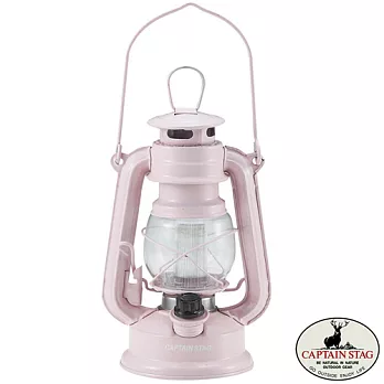 【日本鹿牌】復古LED油燈-淺粉紅#M-1324