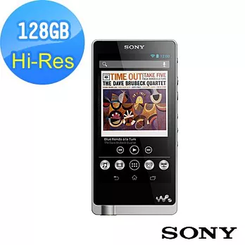 SONY Walkman MP4高解析音樂播放器128GBNWZ-ZX1