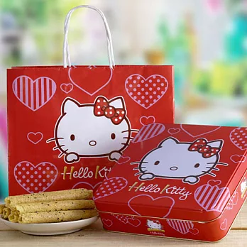 2014新品~Hello Kitty芝麻蛋捲-幸福禮盒×2盒