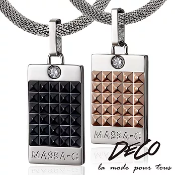 DECO X MASSA-G【龐克巧克】純鈦對墬搭配X-air超合金鍺鈦對鍊需求款式請填於備註欄