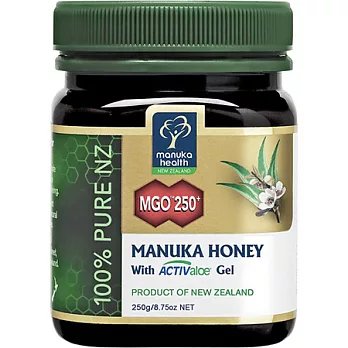 85折★紐西蘭Manuka Health 麥蘆卡蘆薈蜂蜜MGO 250+ (250g)