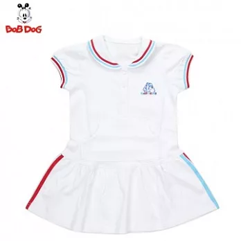 BOBDOG 短袖連身裙80白色