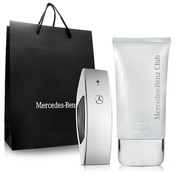 Mercedes Benz 賓士銀色風潮男性淡香水(50ml)-送品牌沐浴精&紙袋