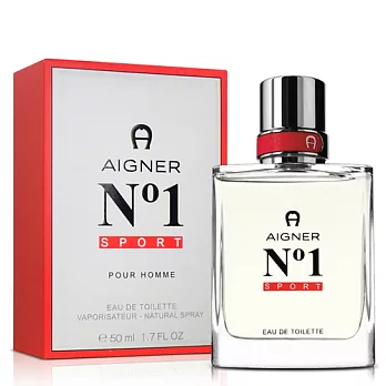 Aigner 愛格納 NO1 sport 男性淡香水(50ml)-送體香膏40ml