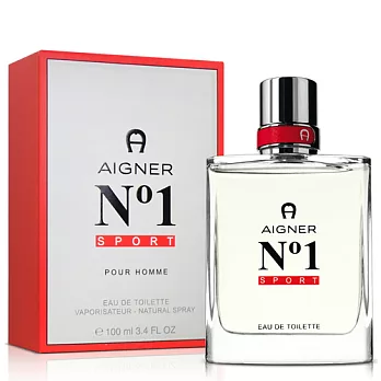 Aigner 愛格納 NO1 sport 男性淡香水(100ml)-送體香膏40ml