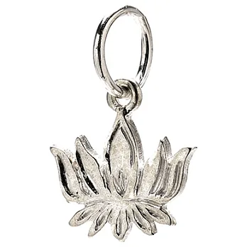 Dogeared 經典蓮花 lotus 超逸脫俗 銀色許願項鍊