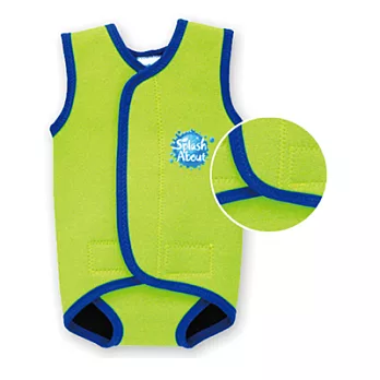 潑寶 Splash About包裏式保暖泳衣 - 螢光綠 / 寶藍S螢光綠/寶藍