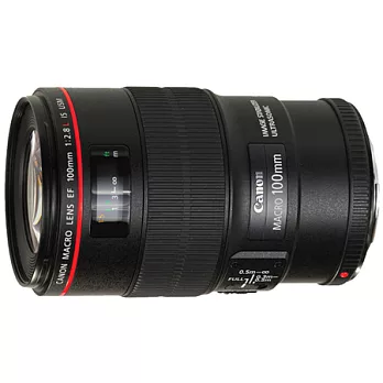 (公司貨)Canon EF 100mm F2.8L Macro IS USM 微距鏡頭