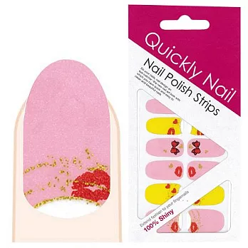 【Quickly Nail】光療級指甲貼紙 Q-049
