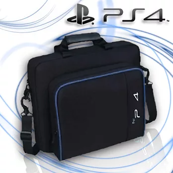 PS4高質感主機收納包+專用機身保護貼