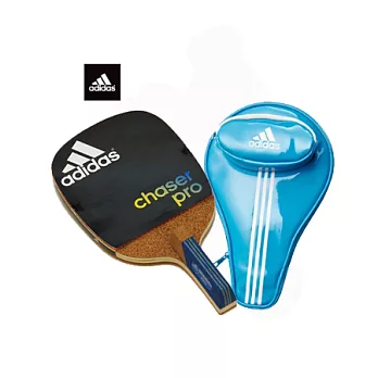 adidas Chaser Pro 直板桌球拍搭配粉彩拍套 - 極冰藍