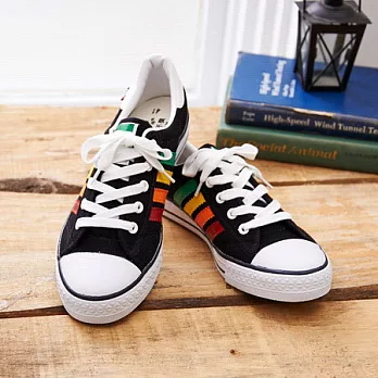 中國強 MIT 百搭休閒帆布鞋CH83男鞋35黑彩