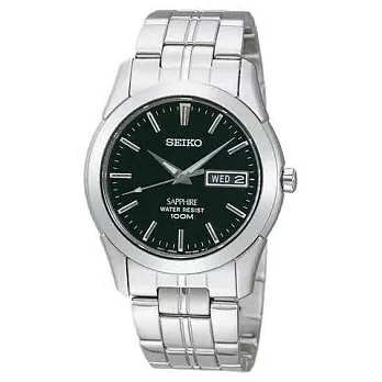 SEIKO 經典時間復刻再現優質男士腕錶-黑-7N43-0AR0D