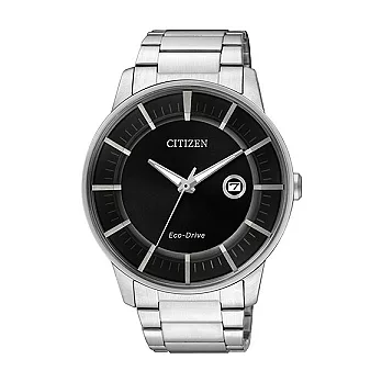 【CITIZEN】轉角的相戀經典時尚優質腕錶(黑)-AW1260-50E