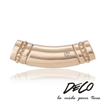 DECO X MASSA-G JUST SMILE系列 【風格】白鋼彎墜玫瑰金