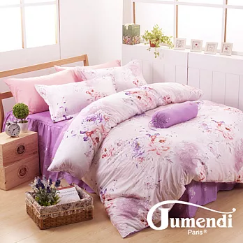 【Jumendi-珍愛飄香】台灣製六件式特級純棉床罩組-加大