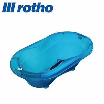 【德國 Rotho】嬰幼兒浴盆-繽晶果凍系列(果凍藍)