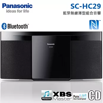 Panasonic國際牌 藍芽無線薄型組合音響(SC-HC29)