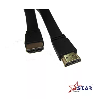 BSTAR 扁薄型HDMI 1.4影音傳輸線1.44mm(2.0米) BS-HD01