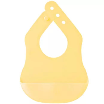 日本T-Rex，矽膠防水圍兜袋Yellow