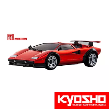 【IRON-HERO】KYOSHO -Mini-Z RACER Lamborghini Countach LP500S Chromium Red Readyset