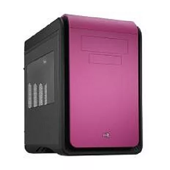 Aero coolDS Cube 透測電腦機殼 (限量色系)粉紅色