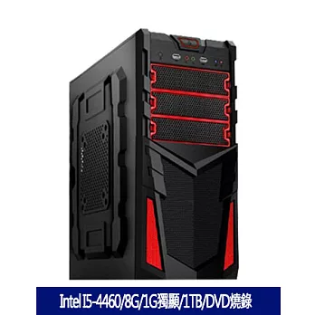 【ASUS】B85平台「魅影風華」intel I5四核心/1TB大容量/R7 260-1G獨顯 高速電競電腦