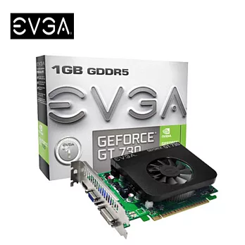 EVGA 艾維克 GT730 1GB D5 顯示卡