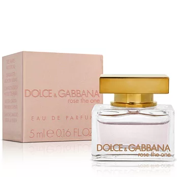D&G 唯戀玫瑰女性淡香精小香(5ml)