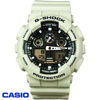 G-SHOCK 機械感多層次雙顯錶 GA-100SD-8A