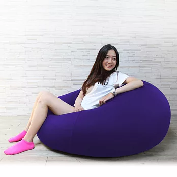 【H&D】SONDAY珊迪舒適懶人沙發紫色