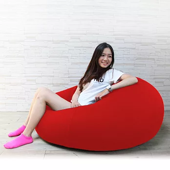 【H&D】SONDAY珊迪舒適懶人沙發紅色