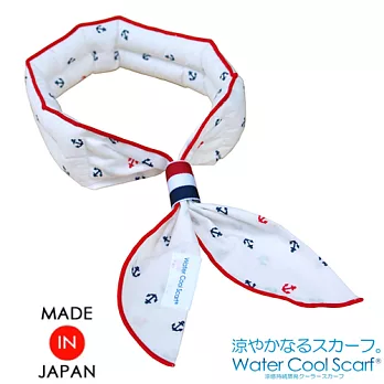 日本ITY新降溫冰涼圍巾(日本原裝永久有效)水手白
