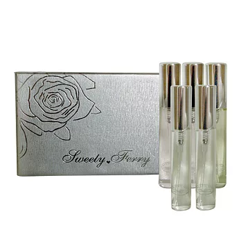 say with scents戀香 隨身淡香水清香五件組禮盒(綠茶,香草美人,橙花,檸檬姚金孃,百合)