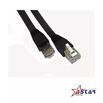 BSTAR 扁薄型30AWG-CAT 7高速乙太網路線(2.0米) BS-C7RJ45