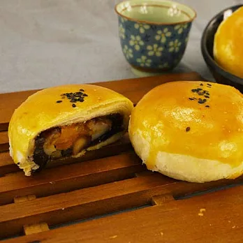 [蜜而可]烏豆沙三Q餅(12入)