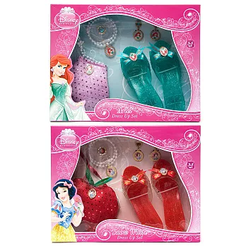 代理版 迪士尼童話故事 主角配件 華麗裝扮組 白雪公主 & 小美人魚